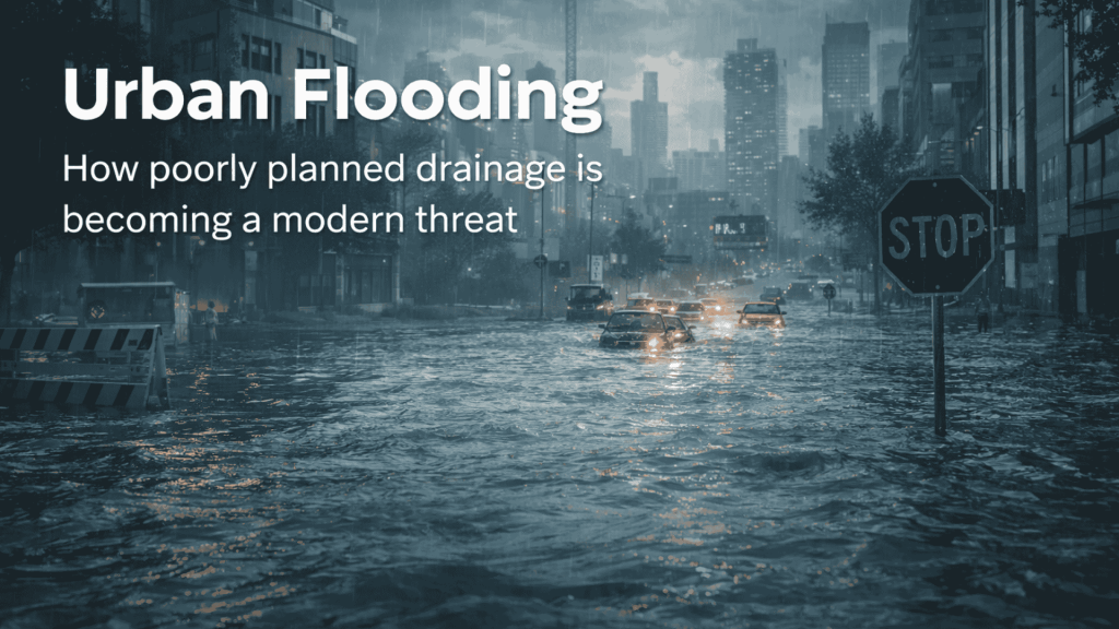 Urban Flooding- How poorly planned drainage is becoming a modern threat